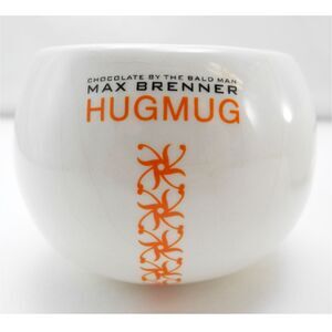 Max Brenner Hug Mugs - Set of 2 Chocolate by the Bald Man Cups